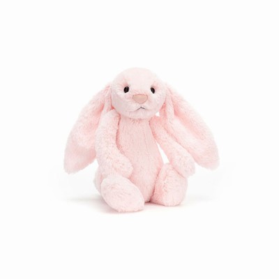 Jellycat Bashful Pink Bunnies USA | 81072CRIZ